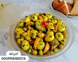 صورة لخطوة 3 من وصفة نصيب الديك الرومي بالبطاطس و الزيتون
