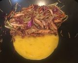 A picture of step 6 of “Fake out” Pad Thai.