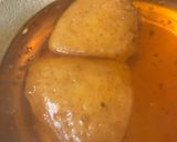 A picture of step 6 of Badam puri.