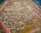 Foto del paso 4 de la receta: Salchichas frescas al vino tinto
