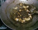 पालक पनीर की सब्जी (palak paneer ki sabzi recipe i n Hindi) रेसिपी चरण 6 फोटो