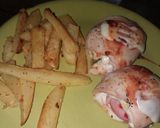 Foto del paso 7 de la receta: Pechugas rellenas con guarnición