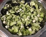 Une image de l'étape 8 de Concombres Noa marinés au jus de raisin blanc, olives noires, feta et persil.