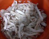 Hình bước làm 1 của món Nấm đen xào