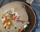 Foto langkah ke 3 dari resep Telor Dadar Bumbu Tumis.