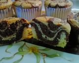 Zebra muffin recept fázis 7 fotója