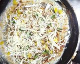 A picture of step 4 of Jini dosa.