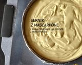 SERNIK z mascarpone z białą czekoladą na spodzie z herbatników krok przepisu 7 zdjęcie