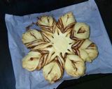Foto langkah ke 14 dari resep Braided Chocolate Star Bread.