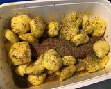 Une image de l'étape 5 de Filet mignon aux pommes caramélisées du jardin (marinade miel,herbes et épices).