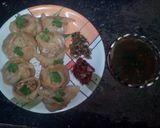 A picture of step 40 of North eastern hot momos with tangy chutney.
