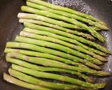 A picture of step 1 of My Asparagus Wrapped in soft cheese and Ham.