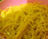 Foto del paso 3 de la receta: Espagueti con camarones al coco