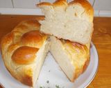 Foszlós fonott kalács recept fázis 13 fotója