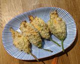 A picture of step 7 of Stuffed Pumpkin flowers with ricotta.