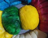 Foto langkah ke 5 dari resep Wool Roll Bread Rainbow(Tanpa telur).