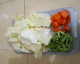 Foto langkah ke 4 dari resep Sop Sayur, Daging & Makaroni.