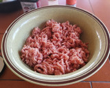 Foto del paso 1 de la receta: Albóndigas de ternera en salsa con guisantes
