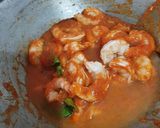 Foto langkah ke 3 dari resep Udang Saus Padang.
