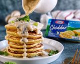 Foto langkah ke 5 dari resep Pancake Cheese Mushroom Sauce.