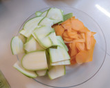 Foto del paso 4 de la receta: Lasaña sin gluten con verdurita y poquito de carne🥕🥒🧀🍄🥓🍅