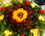عکس مرحله 1 از دستور دلمه برگ و فلفل
