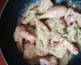 A picture of step 1 of White chicken karhai.