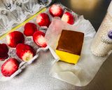 A picture of step 5 of Cream-in Frozen Strawberry.