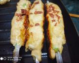 A picture of step 2 of Chicken seekh kabab.