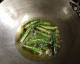 A picture of step 2 of Tawa veg fry.