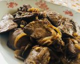 Hagymás nyúlmáj recept fázis 1 fotója