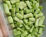 Foto langkah ke 1 dari resep Tumis buncis putren.