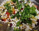 A picture of step 3 of Diet Bhel.