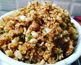 A picture of step 6 of Moongfali / peanut chutney.