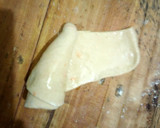 A picture of step 7 of Soft layered carrot chapati.