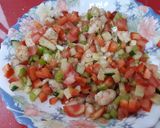 Foto del paso 4 de la receta Envueltos de ensalada de langostinos al ajillo