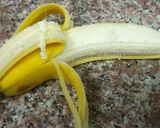 A picture of step 1 of Banana peanut butter sandwich.