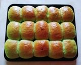 Foto langkah ke 10 dari resep Roti Manis Santan Pandan.