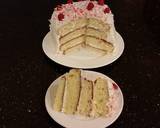 Vanilla Lemon Raspberry Layer Cake with Whipped Cream Buttercream Frosting recipe step 26 photo