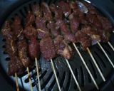 Foto langkah ke 4 dari resep Sate Kambing #FestivalResepAsia #Indonesia #DagingKambing.