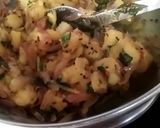A picture of step 15 of South Indian Thali.