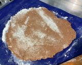 Une image de l'étape 2 de Tarte poires, chocolat, vanille (pâte brisée au chocolat).