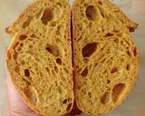 Foto langkah ke 19 dari resep Turmeric Curry Leaves Sourdough Bread.