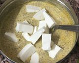 A picture of step 2 of Bhappa Paneer.