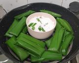 Foto langkah ke 4 dari resep Lemet Singkong (mix kelapa parut + agar-agar).