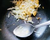 A picture of step 2 of Cashew Coconut curry.