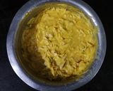 A picture of step 5 of Cabbage ke pakode.