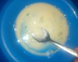 A picture of step 2 of Banana egg pancake# 5 ingredients or less contest#.