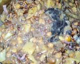 A picture of step 10 of Bombay Style Chickpea Batata.