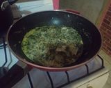 Foto del paso 1 de la receta: Bifes a la plancha con tarta de espinaca y acelga